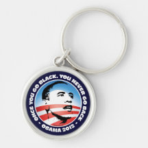 Once You Go Black, You Never Go back Key Chains