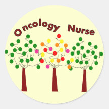 Oncology Nurse T-Shirts and Gifts Stickers