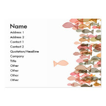 one against many name card template business card