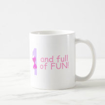 One And full Of Fun (Bow) Mugs