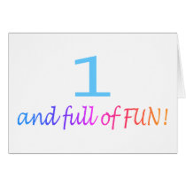 One And Full Of Fun (Colour)