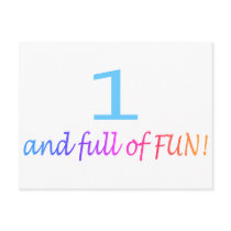 One And Full Of Fun (Colour)