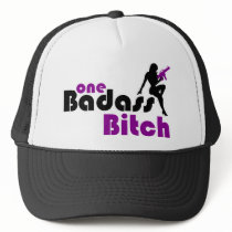 One Badass Bitch Hottie Mesh Hat