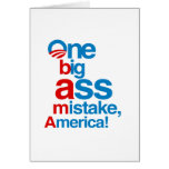 One big ass mistake, America - Card