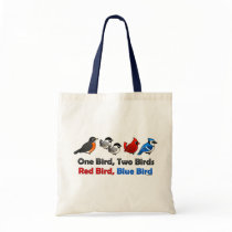 One Bird, Two Birds... Canvas Bags