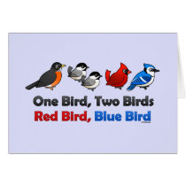 One Bird, Two Birds... Card
