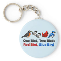 One Bird, Two Birds... Keychains
