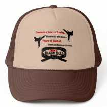 ONE Black Belt 1 KARATE T-SHIRTS & APPAREL Hats