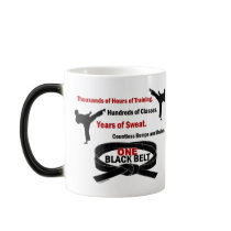 ONE Black Belt 1 KARATE T-SHIRTS & APPAREL Mug