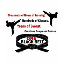 ONE Black Belt 1 KARATE T-SHIRTS & APPAREL