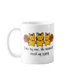 One By One The Squirrels Mug