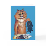 One Cat Leads to Another Cat Card