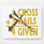ONE CROSS MOUSE MAT