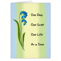 One Day  One Step Card