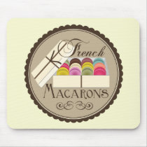 One Dozen French Macarons Mousepad