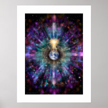 One Earth One Heart Print