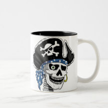 One-eyed Pirate Coffee Mugs