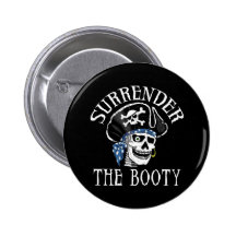 One-eyed Pirate Skull and Crossbones Pins