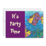 One Fish Two Fish Party Invitations