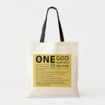 One God Canvas Bag