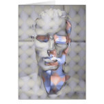 one half  man enlightening (card)