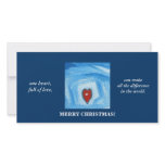 ONE HEART/CHRISTMAS CUSTOMIZED PHOTO CARD