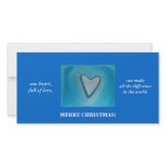 ONE HEART/CHRISTMAS PHOTO CARD