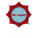 One Heart Lotus Ladie's Tank Top t-shirts