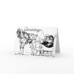 One Horse Open Sleigh cards