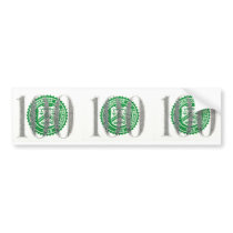 One Hundred Dollar Bill Bumper Stickers