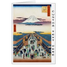 One Hundred Famous Views of Edo Ando Hiroshige Cards
