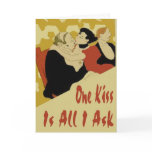 One Kiss Valentine cards