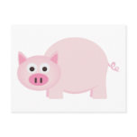 One Little Pig in Pink postcards