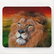 One Love Lion II - Mouse Pad