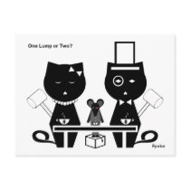 One Lump or Two Postcard