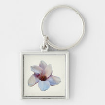 One Magnolia Blossom Keychain
