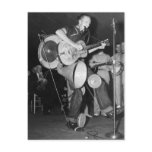 One Man Band, 1938 Postcard