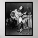 One Man Band Asheville, NC 1938 posters