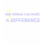 One man can make a difference. t-shirts