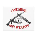 One Mind Any Weapon MCMAP postcards