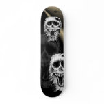 One Nasty Skull Skateboard
