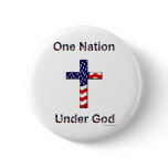 One Nation Under God Button