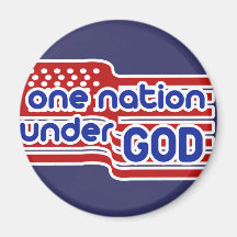One Nation Under GOD Magnet