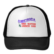 One Nation Under God Mesh Hat