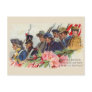 One Nation Vintage Patriotic Postcard