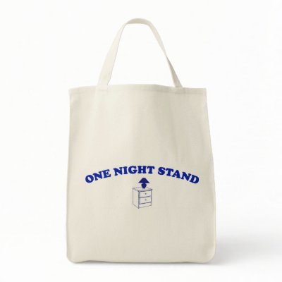 One Night Stand Canvas Bag by LushLaundry
