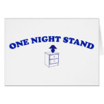 One Night Stand Greeting Card