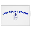 One Night Stand cards