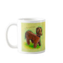 One of a Kind handmade stuffed toy dog painting mugs