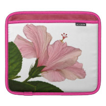 One Pink Hibiscus iPad Sleeve